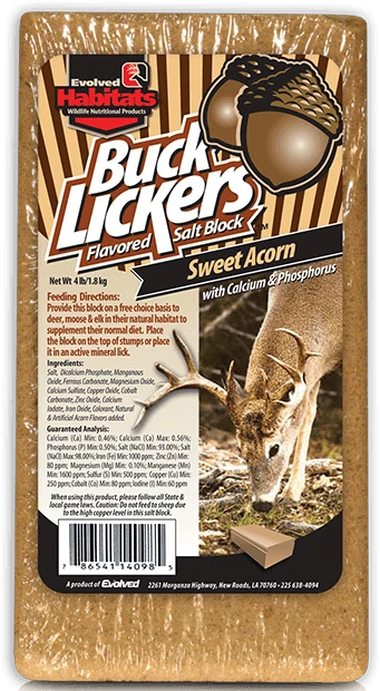 Buck Lickers Mineral Blocks