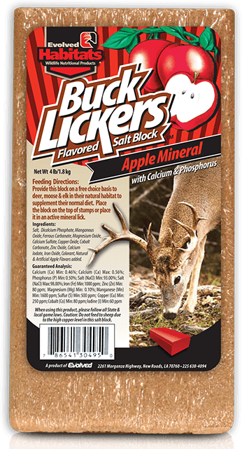 Buck Lickers Mineral Blocks