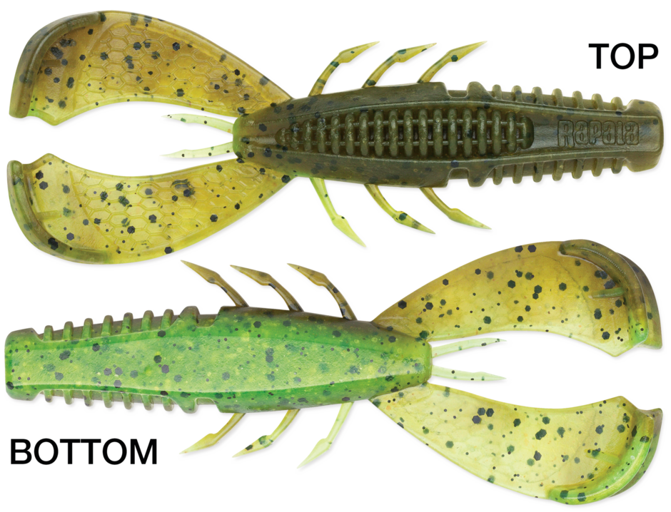 Rapala Crush City Clean Up Craw 7 pack 3.5'