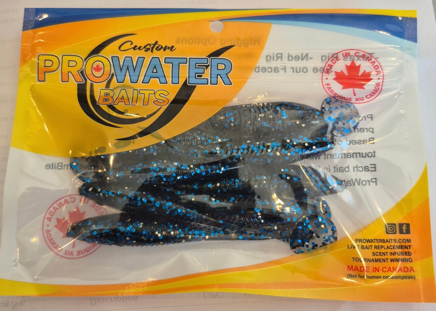 Pro Water Baits Minnow 4” in Bancroft Blue