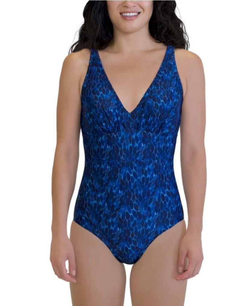 Ladies Roots One Piece Bathing Suit