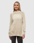 TenTree Woman's Spokane Fleck Sweater Pale Oak