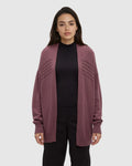 TenTree Woman's Prairies Cardigan Mauve