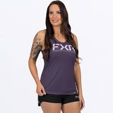 FXR Derby UPF Tank Purple