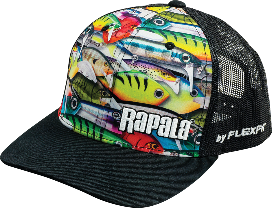 Rapala Retro Lure Snap Back Hat