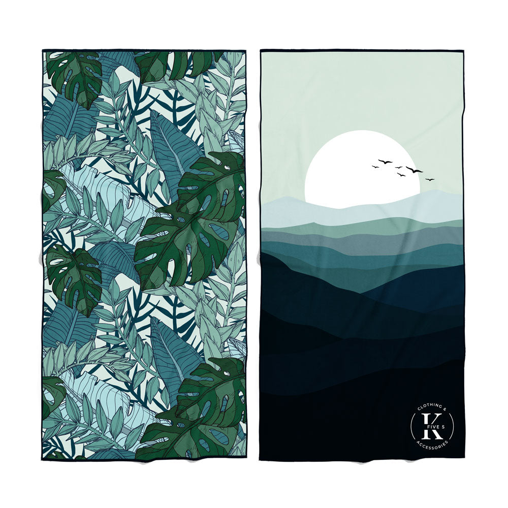 K5 Microfibre Beach Towel 32x64 inch
