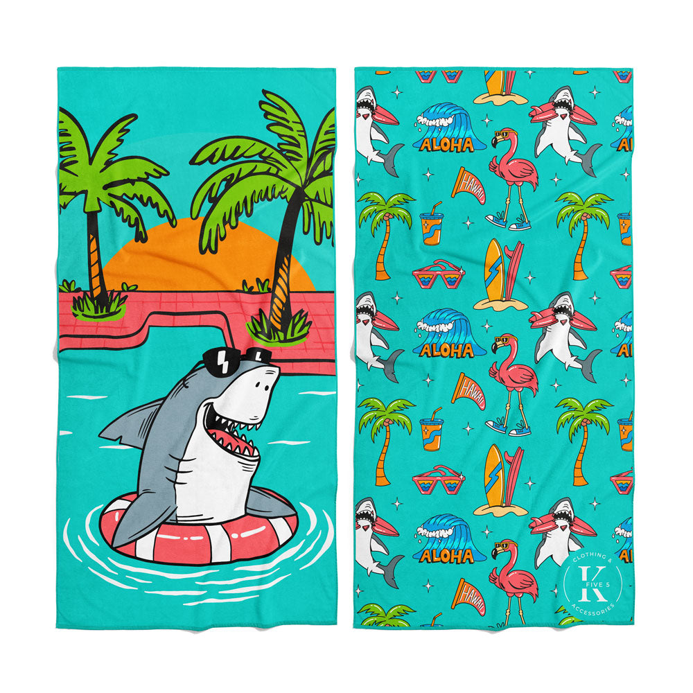 K5 Microfibre Beach Towel 32x64 inch