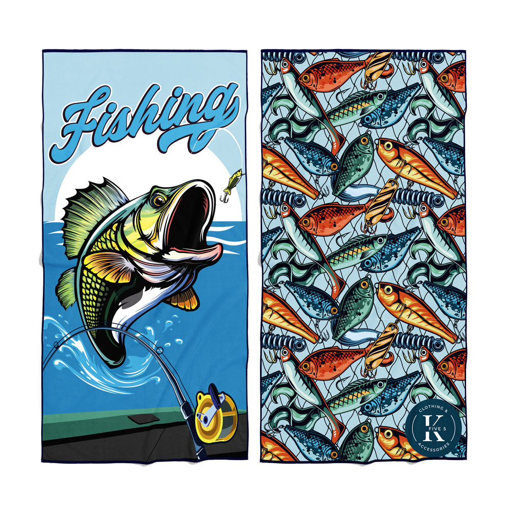 K5 Microfibre Beach Towel 32x64 inch